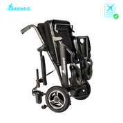 Kursi Roda Elektrik Traveling Careindo N5521 Semi Carbon Black