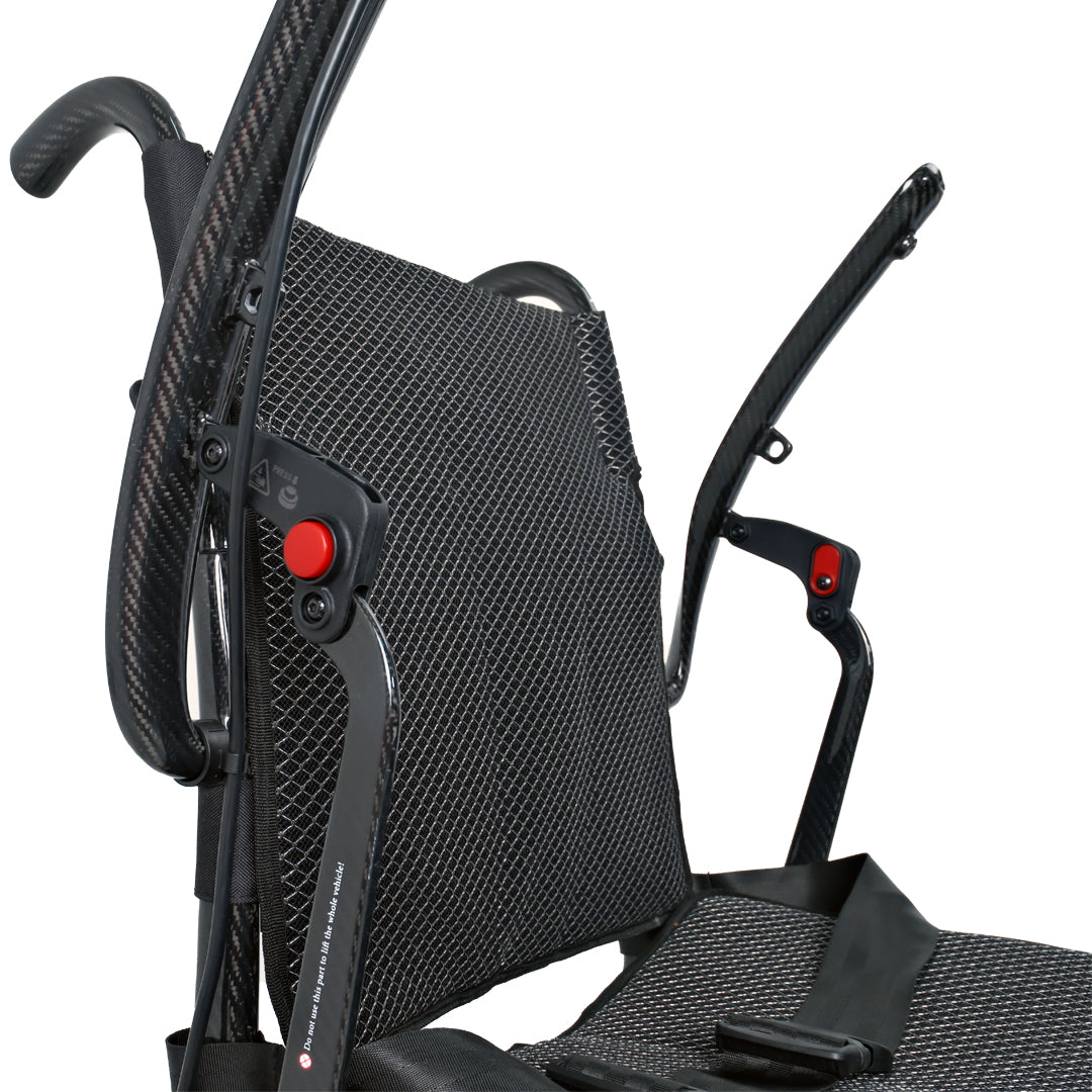 Kursi Roda Elektrik Traveling Careindo N5519 Carbon Fibre