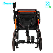 Kursi Roda Elektrik Travelling Careindo N5521 Semi Carbon Orange