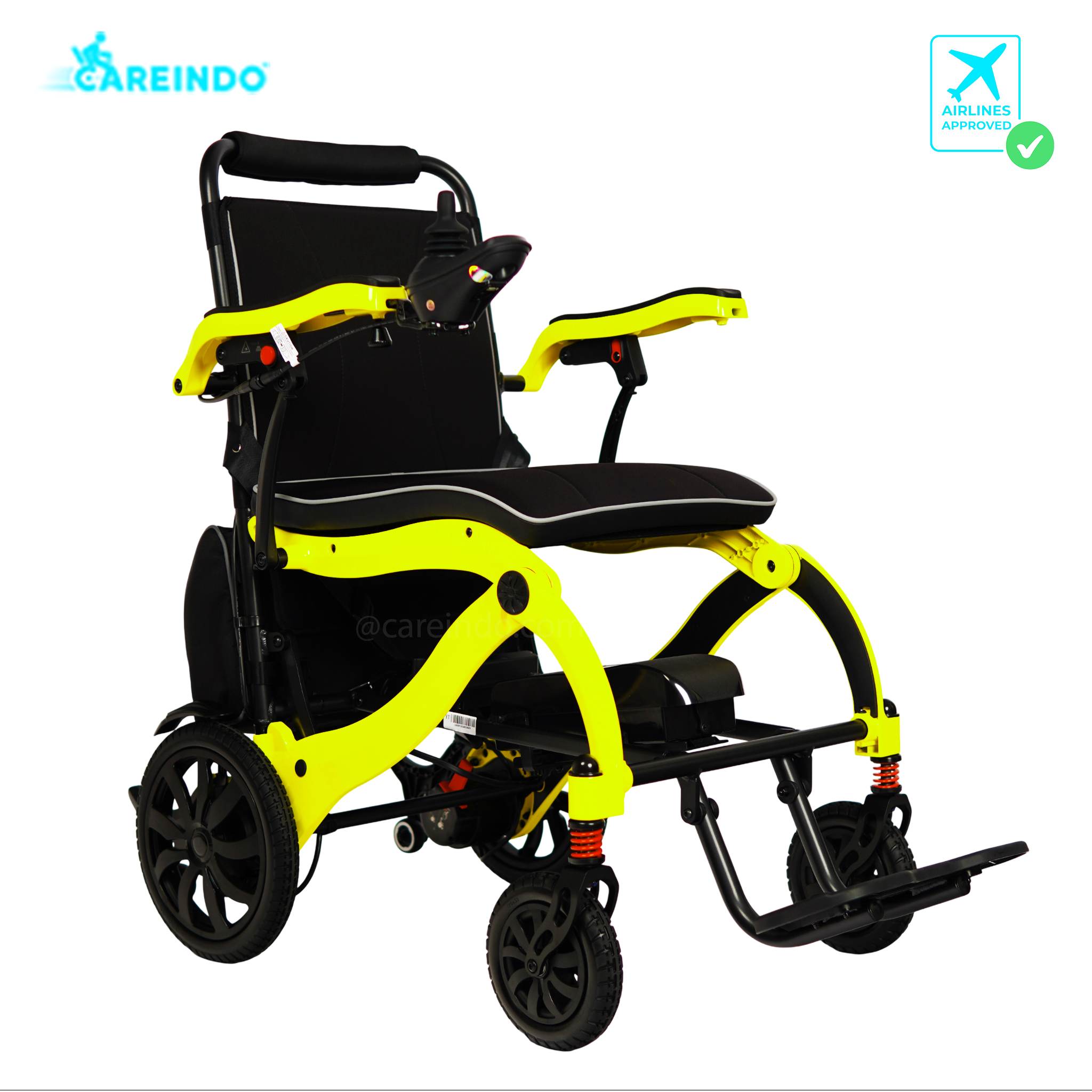 Kursi Roda Elektrik Travelling N5516 Mag Yellow