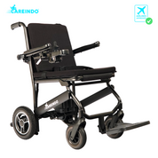 Kursi Roda Elektrik Traveling Careindo N5521 Semi Carbon Black