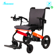 Kursi Roda Elektrik Travelling Careindo N5521 Semi Carbon Orange