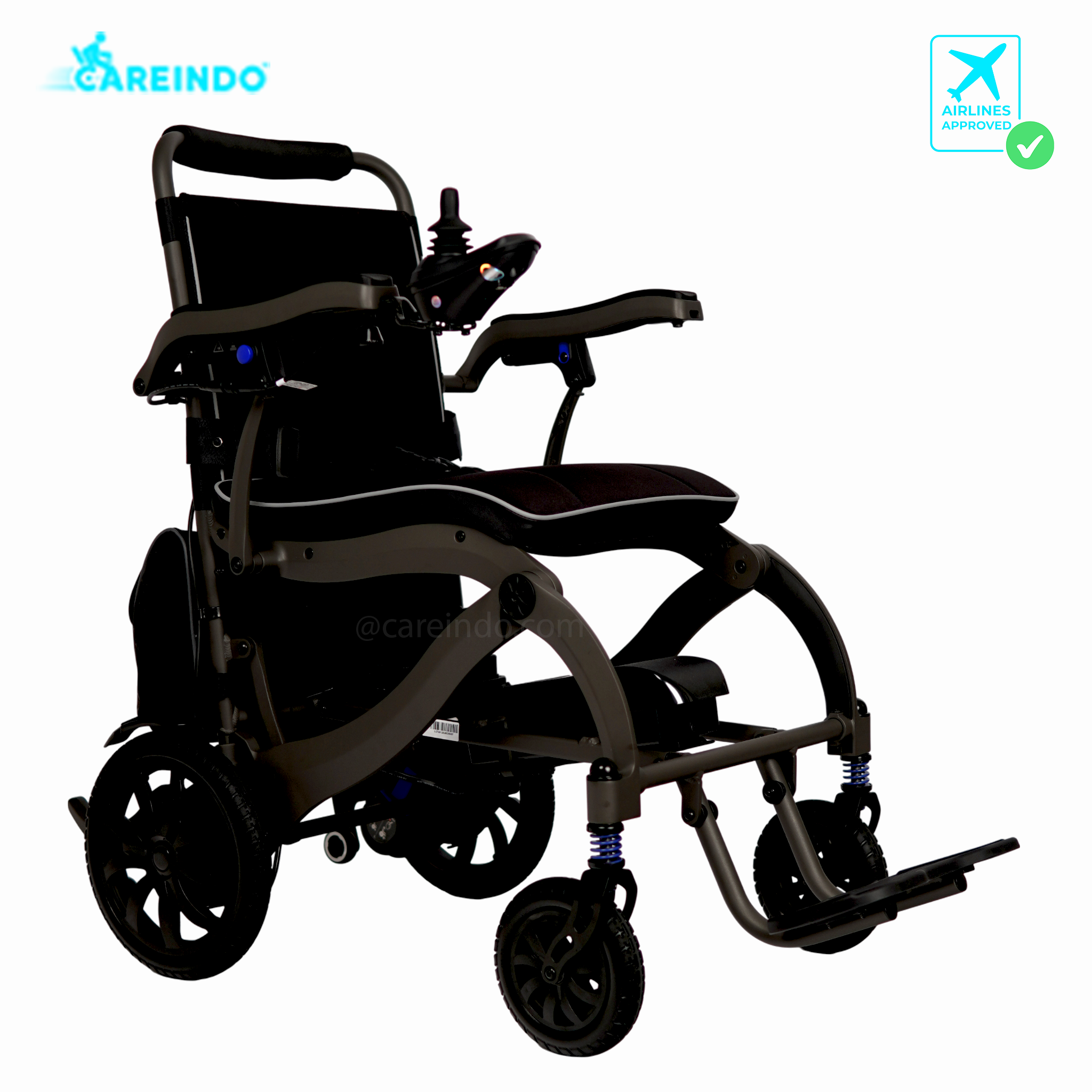 Kursi Roda Elektrik Travelling N5516 Mag Grey