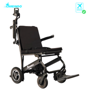 Kursi Roda Elektrik Traveling Careindo N5521 Semi Carbon Black