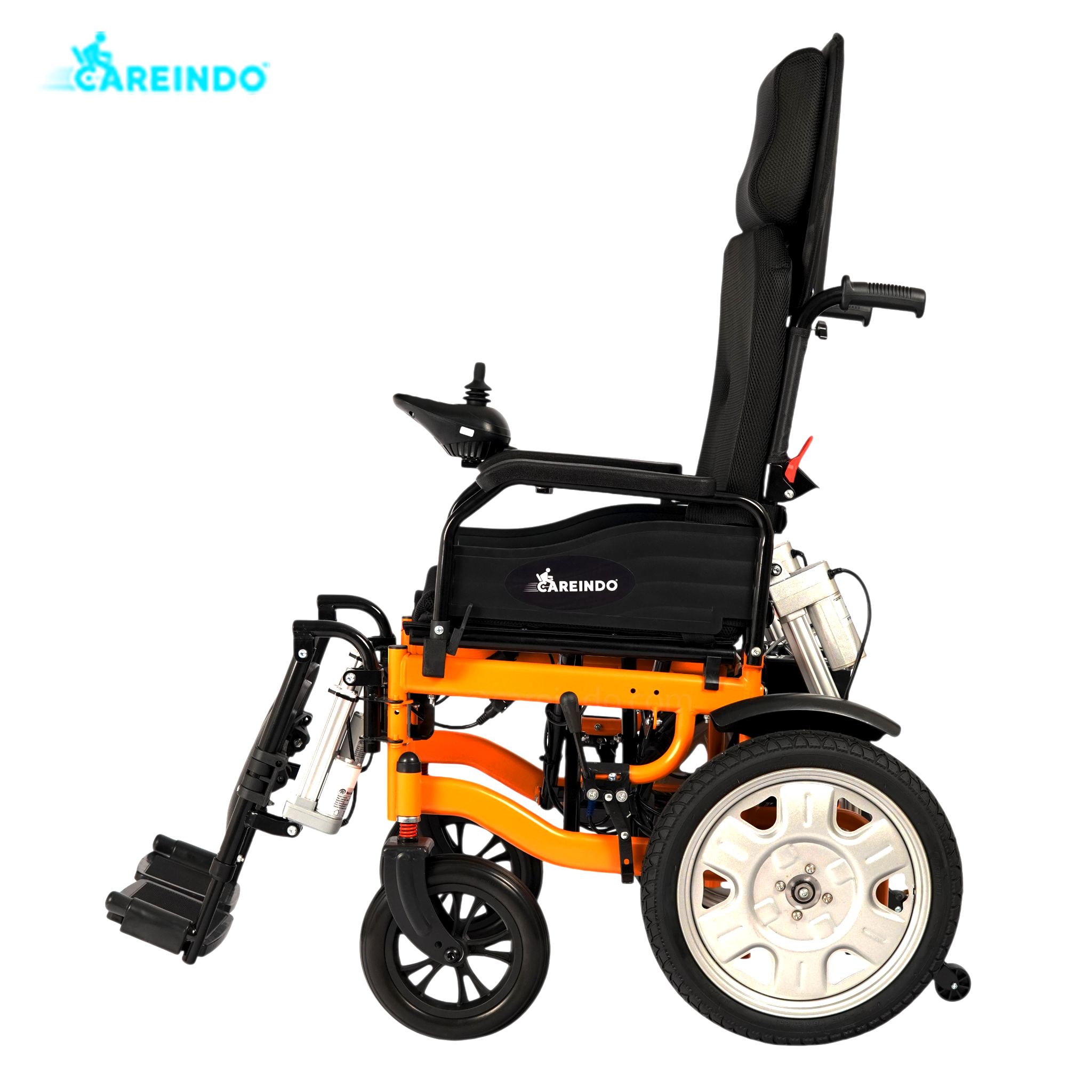 Kursi Roda Elektrik Ekonomis Careindo 503 Rebahan