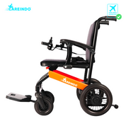 Kursi Roda Elektrik Travelling Careindo N5521 Semi Carbon Orange