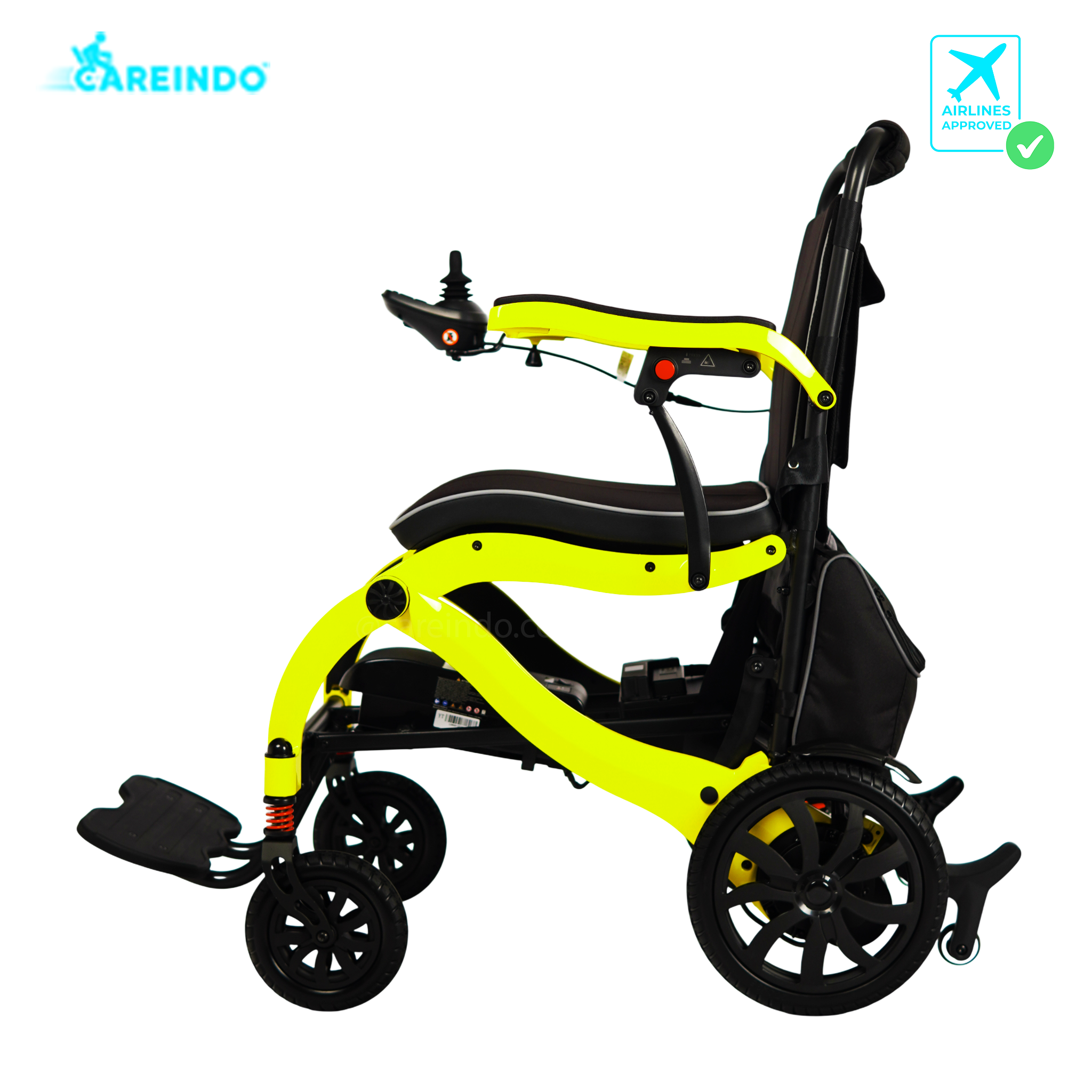 Kursi Roda Elektrik Travelling N5516 Mag Yellow