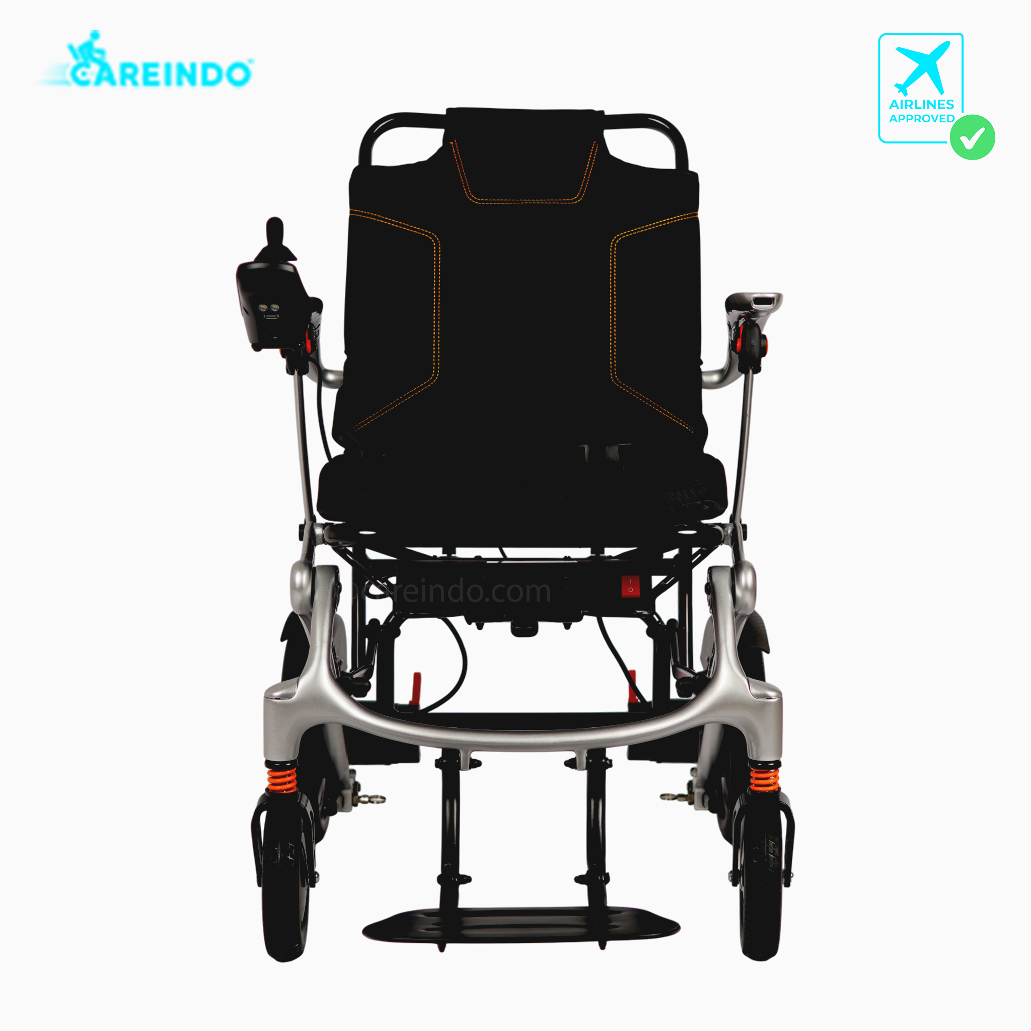 Kursi Roda Elektrik Travelling Careindo Terra Pro