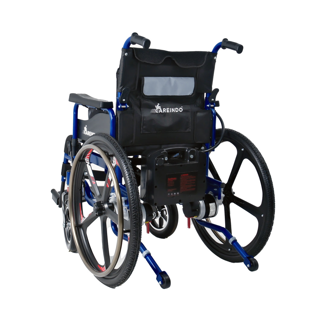Kursi Roda Elektrik Ekonomis Careindo 503 Big Wheel