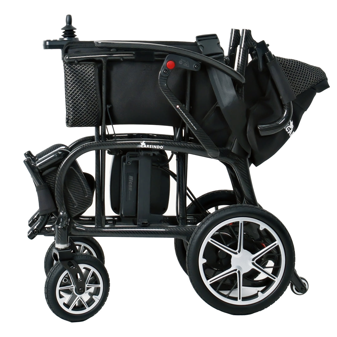 Kursi Roda Elektrik Traveling Careindo N5519 Carbon Fibre