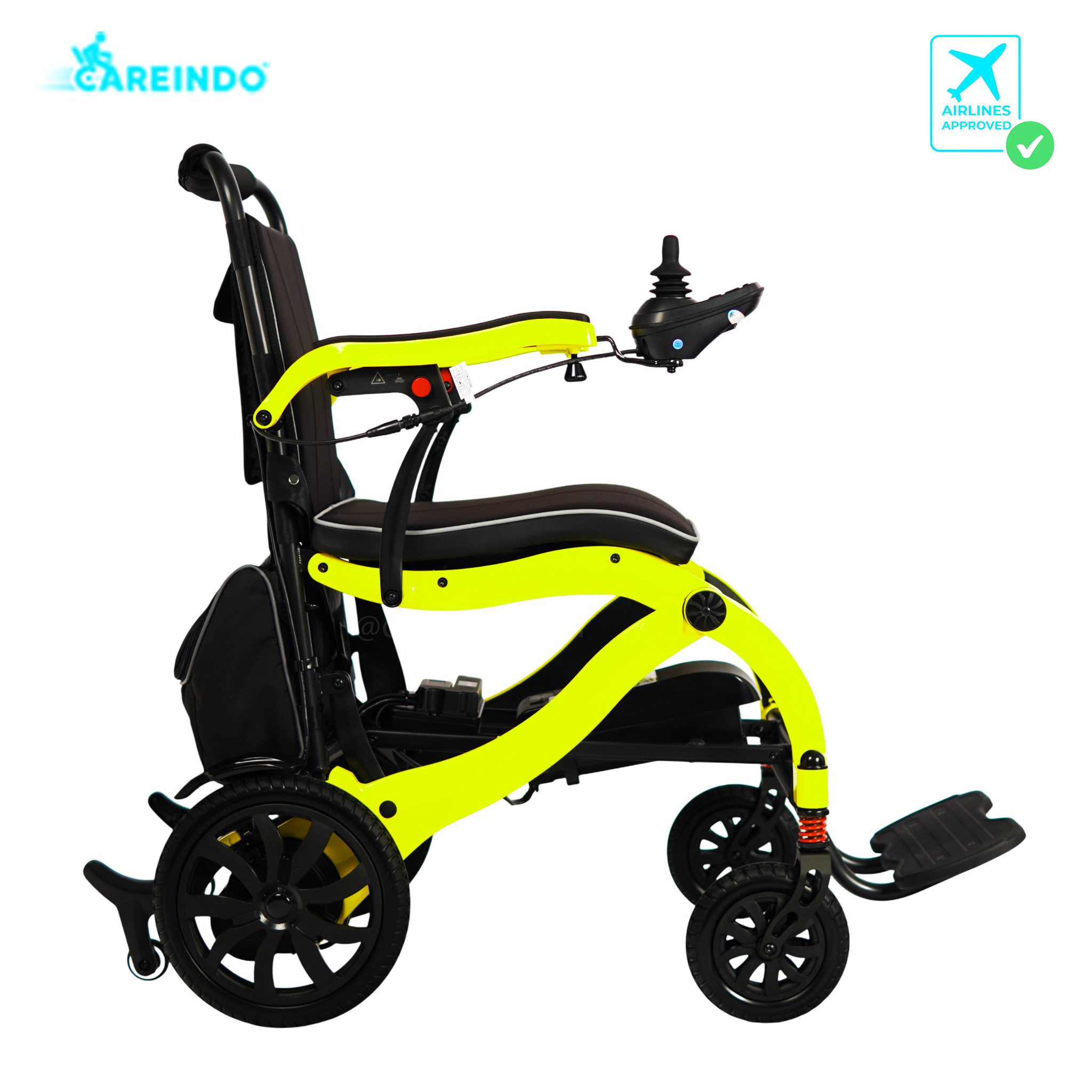 Kursi Roda Elektrik Travelling N5516 Mag Yellow