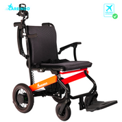 Kursi Roda Elektrik Travelling Careindo N5521 Semi Carbon Orange
