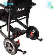 Kursi Roda Elektrik Traveling Careindo N5521 Semi Carbon Black