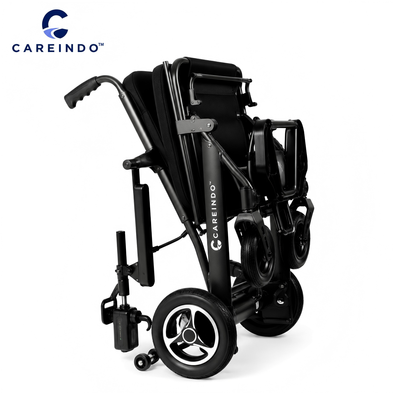 Careindo Terra Prime Lite kursi roda elektrik bisa lipat