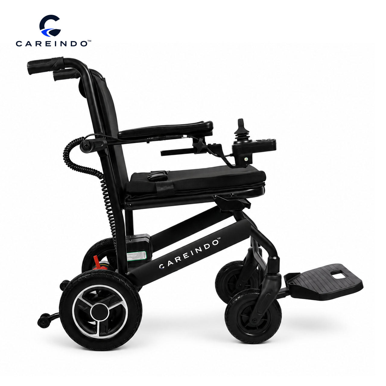 Kursi Roda Elektrik Terra Prime Lite Samping