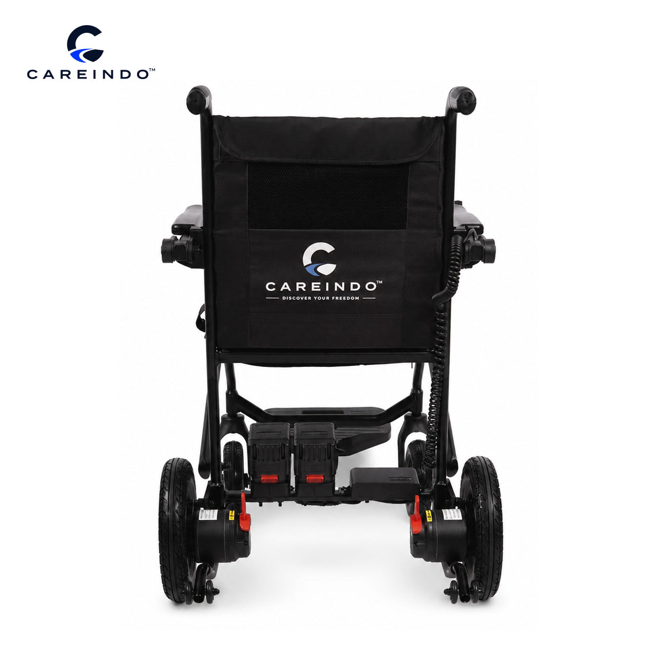 Kursi Roda Elektrik Terra Prime Lite Traveling Belakang