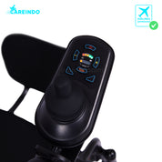 Kursi Roda Elektrik Travelling Pesawat Careindo N5516 Black Pro