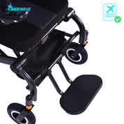 Kursi Roda Elektrik Travelling Pesawat Careindo N5516 Black Pro