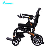 Kursi Roda Elektrik Travelling Pesawat Careindo N5516 Black Pro
