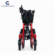 Kursi Roda Elektrik Carbon Fiber Careindo Aero Prime One Imperial Burgundy – Sangat Ringan, Bisa Dibawa Pesawat