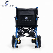 Kursi Roda Elektrik Carbon Fiber Careindo Aero Prime One Royal Blue – Sangat Ringan, Bisa Dibawa Pesawat
