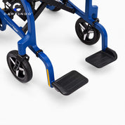 Kursi Roda Elektrik Carbon Fiber Careindo Aero Prime One Royal Blue – Sangat Ringan, Bisa Dibawa Pesawat