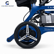 Kursi Roda Elektrik Carbon Fiber Careindo Aero Prime One Royal Blue – Sangat Ringan, Bisa Dibawa Pesawat