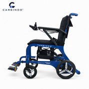 Kursi Roda Elektrik Carbon Fiber Careindo Aero Prime One Royal Blue – Sangat Ringan, Bisa Dibawa Pesawat