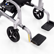 Kursi Roda Elektrik Carbon Fiber Careindo Aero Prime One Titanium Silver – Sangat Ringan, Bisa Dibawa Pesawat