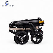 Kursi Roda Elektrik Magnesium Careindo Terra Mag One Champagne Gold – Sangat Ringan, Ringkas, All Terrain, Outdoor, Indoor, Bisa Dibawa Pesawat