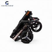 Kursi Roda Elektrik Magnesium Careindo Terra Mag One Champagne Gold – Sangat Ringan, Ringkas, All Terrain, Outdoor, Indoor, Bisa Dibawa Pesawat